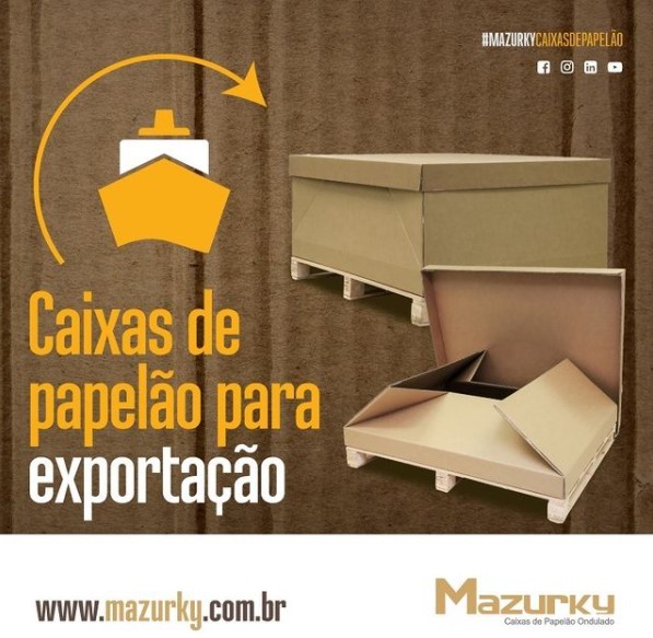 caixa de papelao para exportacao